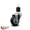 Service Caster 3'' Black Poly Wheel Swivel 1-7/8'' Expanding Stem Caster SCC-EX20S314-PPUB-BLK-178 - alternate 4